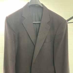 Tiger of Sweden burgundy wool sport jacket